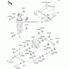 Z1000 (ZR1000-B8F) Задняя подвеска