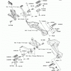 Z1000 (ZR1000-B8F) Подножки