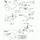 ZZR600 (ZX600-J8F) ТОПЛИВНЫЙ БАК