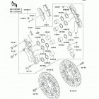ZZR600 (ZX600-J8F) Передний тормоз