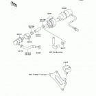 ZZR600 (ZX600-J8F) ТОПЛИВНЫЙ НАСОС