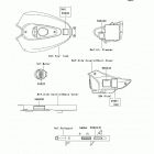 Eliminator 125 (BN125-A6F) Наклейки предупреждения