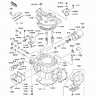 KDX200 (KDX200-H6F) Цилиндр и головка цилиндров