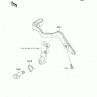 KLR650 (KL650-A6F) Педаль тормоза