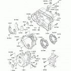 KLR650 (KL650-A6F) Крышки двигателя