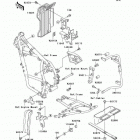 KLR650 (KL650-A6F) Рама ,крепежные детали