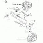 KLX110  (KLX110-A6F) Распред вал