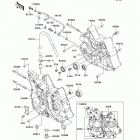 KLX110  (KLX110-A6F) Картер