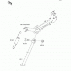 KLX110  (KLX110-A6F) Подножка