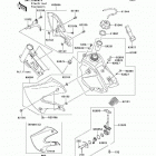 KLX110  (KLX110-A6F) Fuel tank(a6f / a7f)