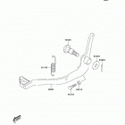 KLX125L (KLX125-B6F) Педаль тормоза