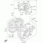 KLX125L (KLX125-B6F) Картер