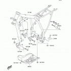 KLX125L (KLX125-B6F) Рама
