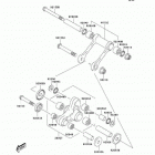 KLX125L (KLX125-B6F) Задняя подвеска