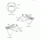 KLX250S (KLX250-H6F) Decals(h6f)