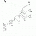 KLX250S (KLX250-H6F) ВОДЯНОЙ НАСОС
