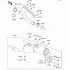 KLX300R (KLX300-A6F) Muffler(s)(ca,us)