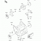 KLX300R (KLX300-A6F) Отражатели