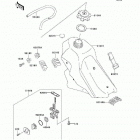 KLX300R (KLX300-A6F) ТОПЛИВНЫЙ БАК
