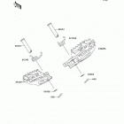 KX250 (KX250-R6F) Подножки