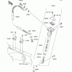 KX250 (KX250-R6F) Задний тормозной цилиндр