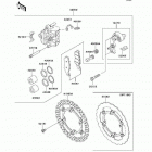 KX250 (KX250-R6F) Передний тормоз
