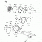 KX450F (European) (KX450-D6F) Воздухозаборник
