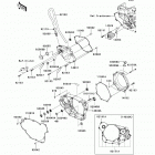 KX450F (European) (KX450-D6F) Крышки двигателя