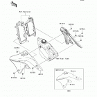 KX450F (European) (KX450-D6F) Engine shrouds