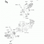 KX450F (European) (KX450-D6F) Подножки