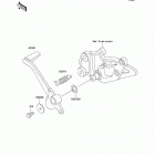 Ninja 500R (EX500-D6F) Педаль тормоза