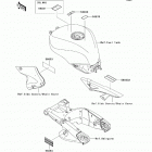 Ninja ZX-10R (European) (ZX1000-D6F) Наклейки предупреждения