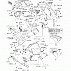 Ninja ZX-10R (European) (ZX1000-D6F) Обтекатель нижний