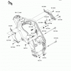 Ninja ZX-10R (European) (ZX1000-D6F) Крепление двигателя