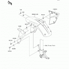 Ninja ZX-10R (European) (ZX1000-D6F) Переднее крыло(ья)
