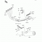 Ninja ZX-12R (European) (ZX1200-B6F) Глушитель