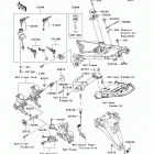 Ninja ZX-14 (ZX1400-A6F) Замок зажигания