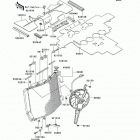 Ninja ZX-14 (ZX1400-A6F) Радиатор