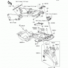 Ninja ZX-14 (ZX1400-A6F) Заднее крыло