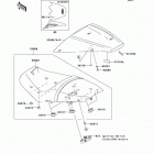 Ninja ZX-14 (ZX1400-A6F) Сидение