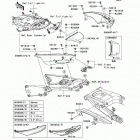 Ninja ZX-14 (ZX1400-A6F) Боковые обтекатели