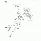 Ninja ZX-14 (ZX1400-A6F) Подножка