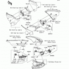 Ninja ZX-14 (ZX1400-A6F) Повторитель сигналов