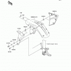 Ninja ZX-6R (ZX636-C6F) Переднее крыло(ья)