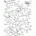 Ninja ZX-6R (ZX636-D6F) Обтекатель нижний