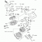 Vulcan 1500 Classic (VN1500-N6F) Крышка головки цилиндров