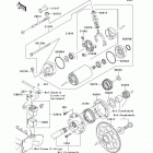 Vulcan 1500 Classic (VN1500-N6F) Стартер