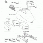 Vulcan 1500 Classic (VN1500-T6F) Наклейки предупреждения