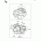 Vulcan 1500 Classic (VN1500-T6F) Болты крепления картера