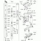 Vulcan 1500 Classic (VN1500-T6F) Передняя вилка
